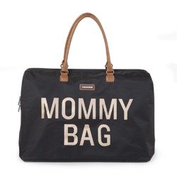 Torba podróżna mommy bag czarno-złota 150556 stokkids