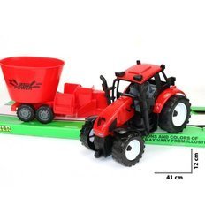 Traktor z maszyną rolniczą 876380