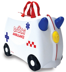 Trunki walizeczka jeżdżąca ambulans abbie 203581