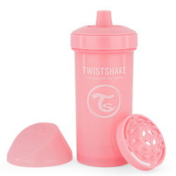 Twistshake Kubek Kid Cup 360 ml 12+m Pastel Pink 122797