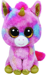 Ty beanie boos kolorowy jednorożec fantasia 15cm regular 361588