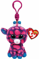 Ty beanie boos różowa żyrafa sky high 8,5cm clip 366392