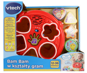 Vtech bam bam w kształty gram 606706