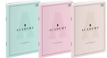 ZESZYT A4 60 KRATA M 90G ACADEMY PASTEL 299239