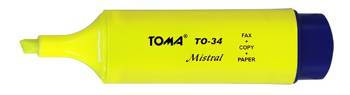 Zakreślacz Toma Mistral TO-334 żółty