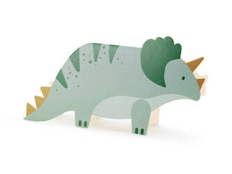 Zaproszenie Triceratops 6szt 028371