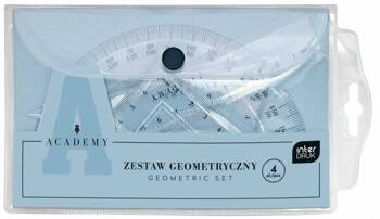 Zestaw geometryczny w etui 4el ACADEMY 350169