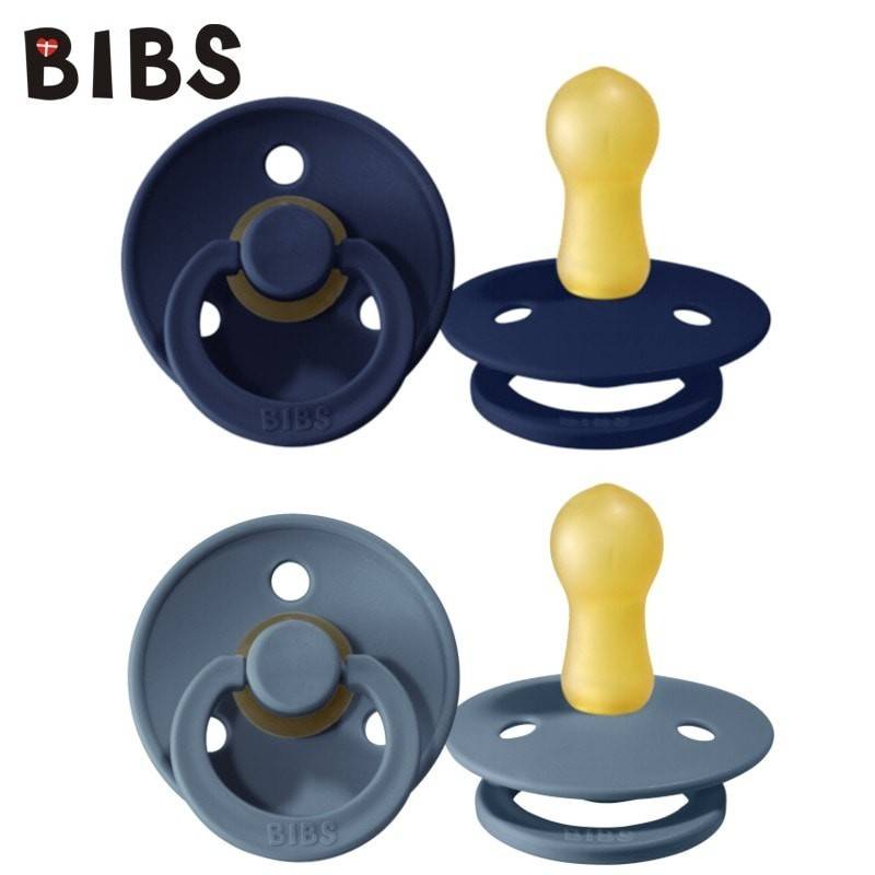 Bibs Smoczki Uspok. A'2 M 0-6m Space Petrol 2- Pak 