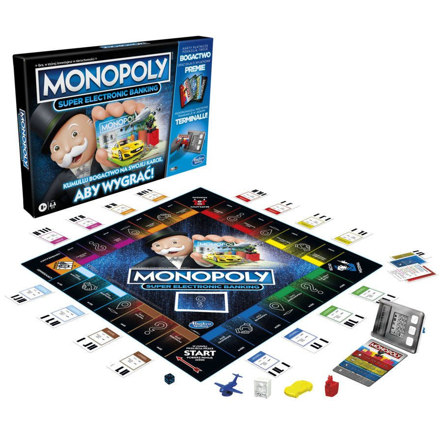 Hasbro Gaming Monopoly: Marvel Spider-Man GRA PLANSZOWA język