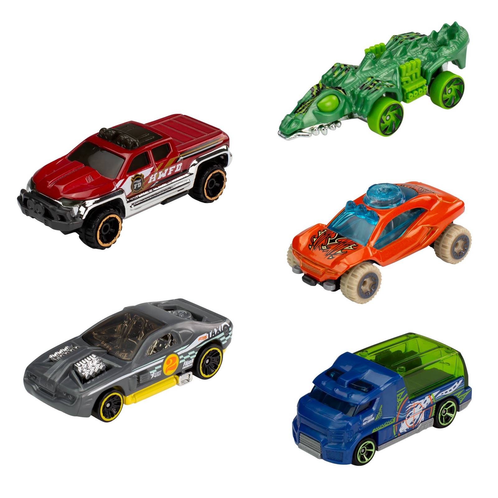 Hot Wheels 01806 pięciopak autka 023493 | ZABAWKI \ Pojazdy \ Samochody ...