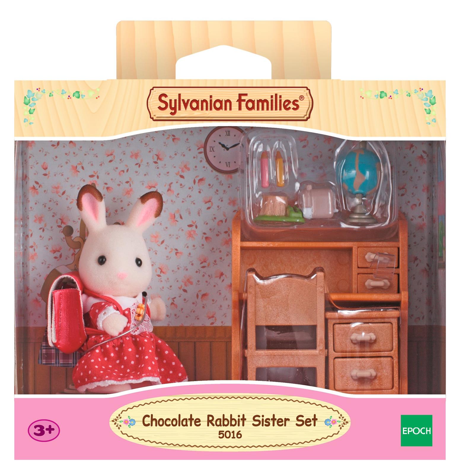 Sylvanian families 5016 zestaw siostra królików z czekoladowymi uszami ...