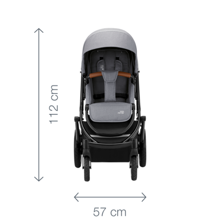 [OUTLET]Britax Romer Zestaw 2w1 Smile III Frost Grey