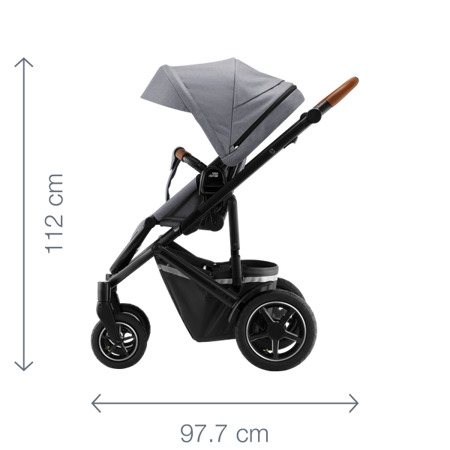 [OUTLET]Britax Romer Zestaw 2w1 Smile III Frost Grey