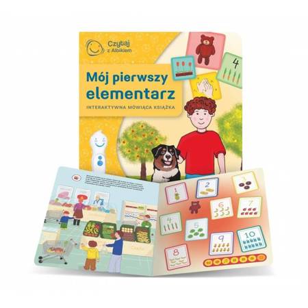 ALBIK KSIĄŻKA MÓJ PIERWSZY ELEMENTARZ INTERAKTYWNA 774615