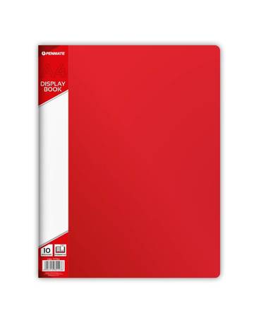 Album ofertowy A4 10 koszulek PP-110 czerwony Penmate