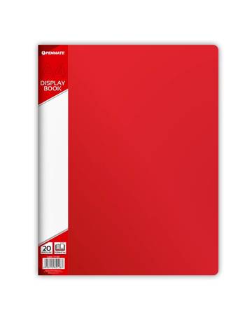 Album ofertowy A4 20 koszulek PP-120 czerwony Penmate