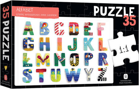 Alfabet. Puzzle PUZZLE