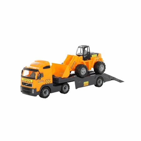 Auto holownik 'volvo'+ładowarka wader polesie 36803