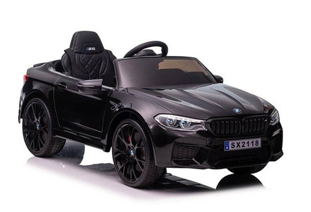 Auto na akumulator BMW M5 czarne lakierowane 