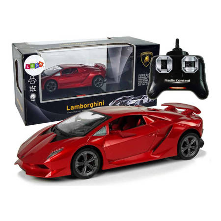 Auto sportowe R/C 1:24 Lamborghini czerwone 2.4G światła 756747