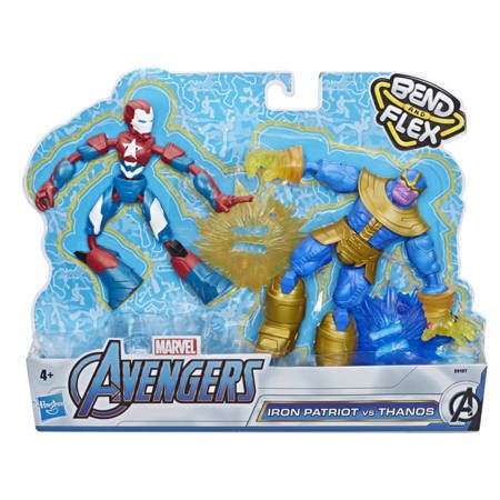 Avengers figurki bend & flex 2-pack 