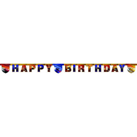 BANNER CARS HAPPY BIRTHDAY 894736