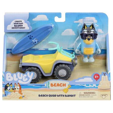 BLUEY MINI ZESTAW POJAZD PLAŻOWY 175491