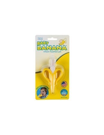 Baby banana szczoteczka treningowa banan z żółtą skórką 001145