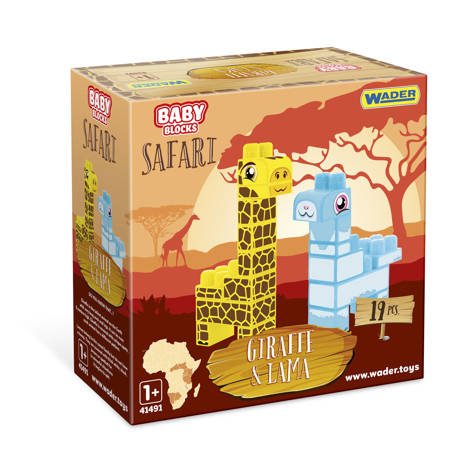 Baby blocks safari klocki 41491 wader
