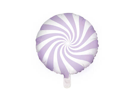 Balon foliowy Cukierek 35cm jasny liliowy 792975