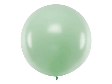 Balon okrągły 1m Pastel Light Pistachio 117303