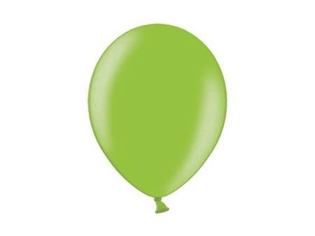 Balony 14'', metallic lime green (1 op. / 100 szt.)