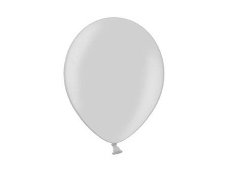 Balony 14'', metallic silver (1 op. / 100 szt.)