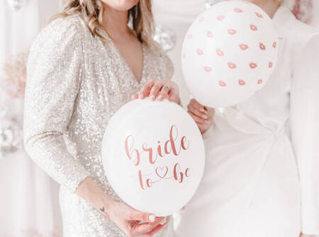 Balony 30 cm Bride to be mix 6szt 006652