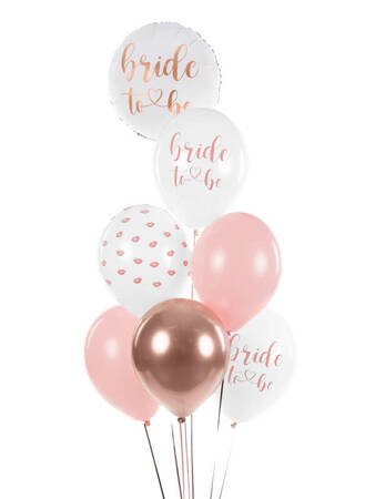 Balony 30 cm Bride to be mix 6szt 006652