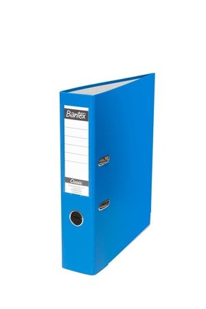 Bantex budget classic segregator a4 - dźwigniowy - grzbiet 7,5cm - folia polipropylenowa - wyklejka papierowa - niebieski