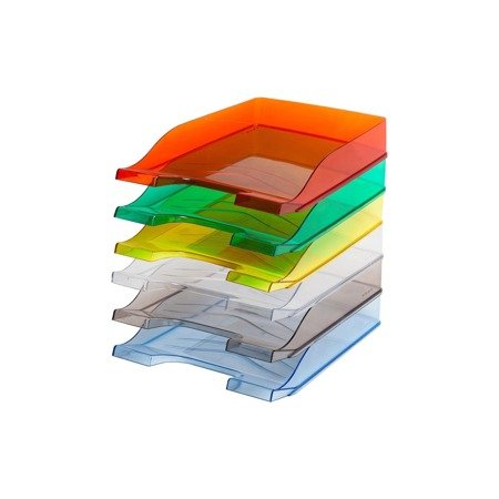 Bantex szuflada na dokumenty a4 plastikowa przydymiona