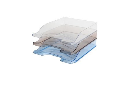 Bantex szuflada na dokumenty a4 plastikowa przydymiona