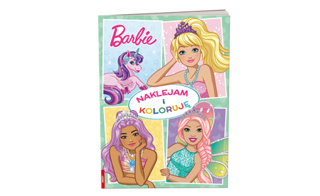 Barbie Dreamtopia Naklejam I Koloruję 341503