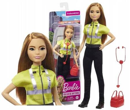 Barbie GYT28 Kariera Lalka Ratowniczka medyczna 979022