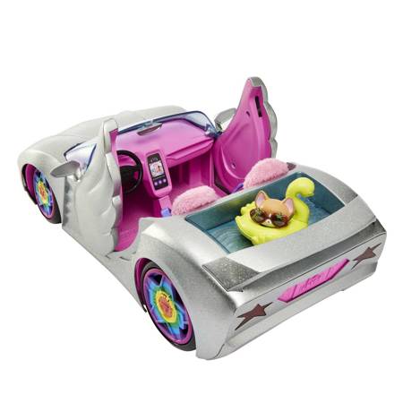 Barbie HDJ47 Extra kabriolet + akcesoria 024469