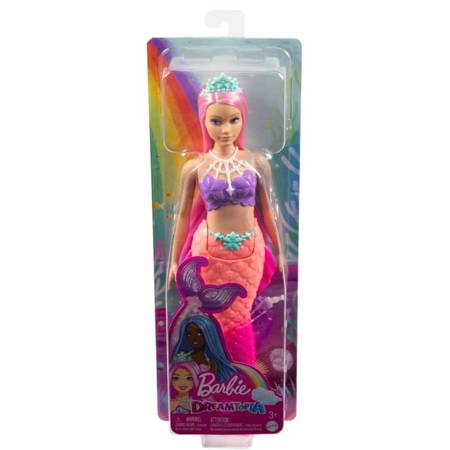 Barbie HGR09/HGR08 Syrenka podstawowa 055845