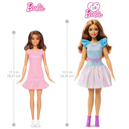 Barbie HLL21/HLL18 Lalka duża łatwa do ubierania 114559