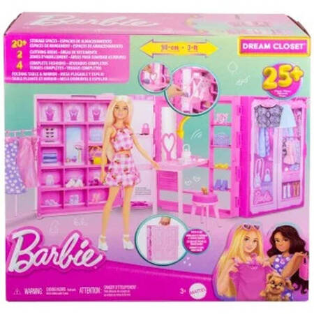 Barbie HXD59 Szafa marzeń 3.0 227402