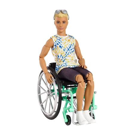 Barbie Ken na wózku inwalidzkim