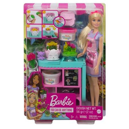 Barbie gtn58 kwiaciarnia zestaw + lalka 