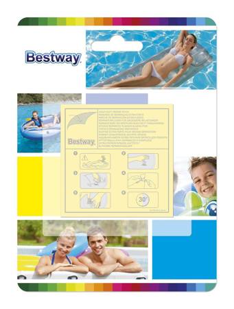 Bestway 62068 zestaw naprawczy 10szt łatek mocniejszych 