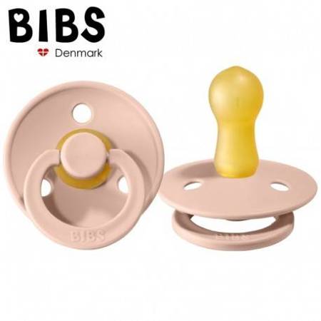 Bibs smoczek hevea blush s 