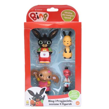 Bing 3692 Figurki Bing Molly Sula Flop 4-pak 789151