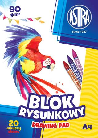 Blok rysunkowy ASTRAPAP A4 100g 132563